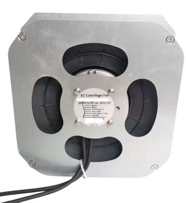 EC 230V 55W 0.4A فن دمنده گریز از مرکز فن خنک کننده هوا پوسته تمام فلزی