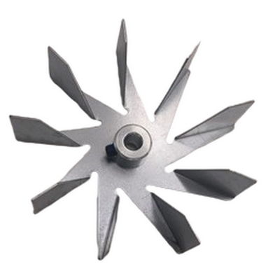 114mm قطر فن شومینه 9 تیغه ورق گالوانیزه برای اجاق گاز