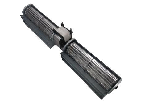 42W Double Cage Cross Flow Blower فن 48mm قطر AC دمای بالا نصب متغیر